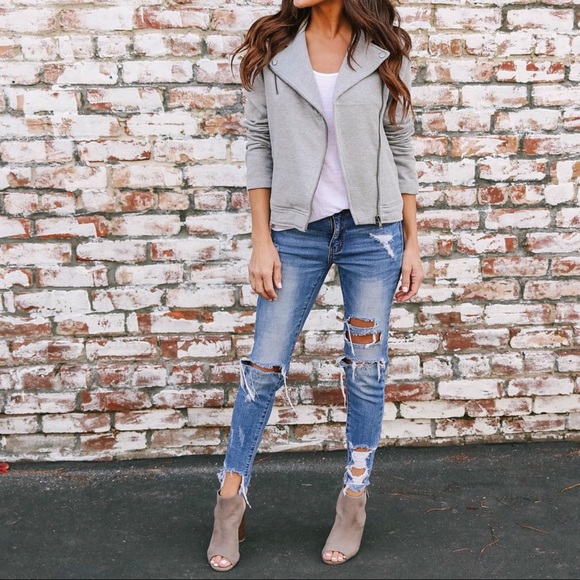 1 LEFT SALE-FIRM‼️Marissa Moto Jacket - Picture 4 of 8